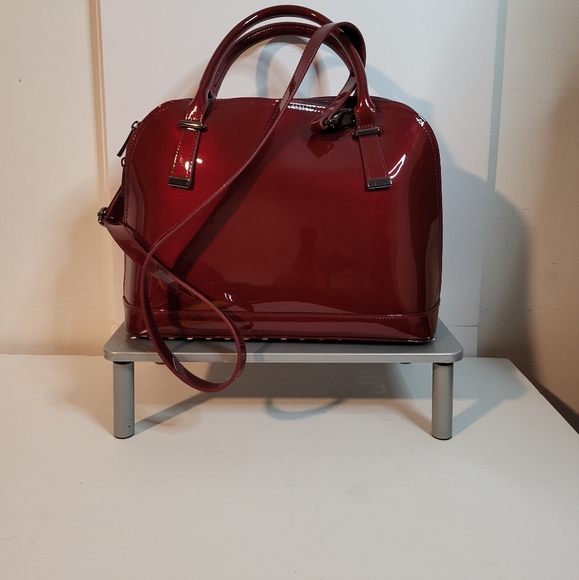NWOT DANIER RED LEATHER PURSE - Picture 2 of 15
